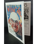 Fighting Aces Of War Skies WINGS COVER REPRINT Aviation Quarterly ADVERT... - £22.06 GBP