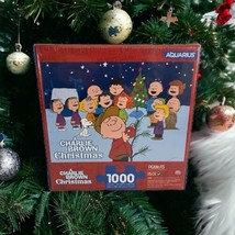A Charlie Brown Christmas 1000 Pc Aquarius Jigsaw Puzzle Peanuts New Sea... - $30.79