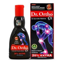 Dr Ortho Ayurvedic Pain Relief Oil - 100ml+20ml Extra (Pack Of 1) Free Shipping - £10.92 GBP