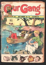 Our Gang  #18 1945-Dell-Carl Barks art-Tom and Jerry-Barney Bear-Johnny Mule-... - £15.22 GBP