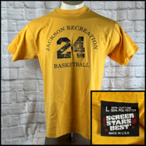 Vintage JACKSON Rec Baloncesto Camisa Grande Screen Stars Best USA 50/50... - $31.17