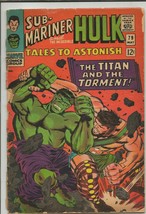 Tales to Astonish #79 ORIGINAL Vintage 1966 Marvel Comics Hulk Sub Mariner - £47.76 GBP