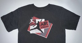Nike Air Retro Jordan Flight Jumpman Black Graphic T-Shirt Youth Size Xl 13-15 - £15.81 GBP