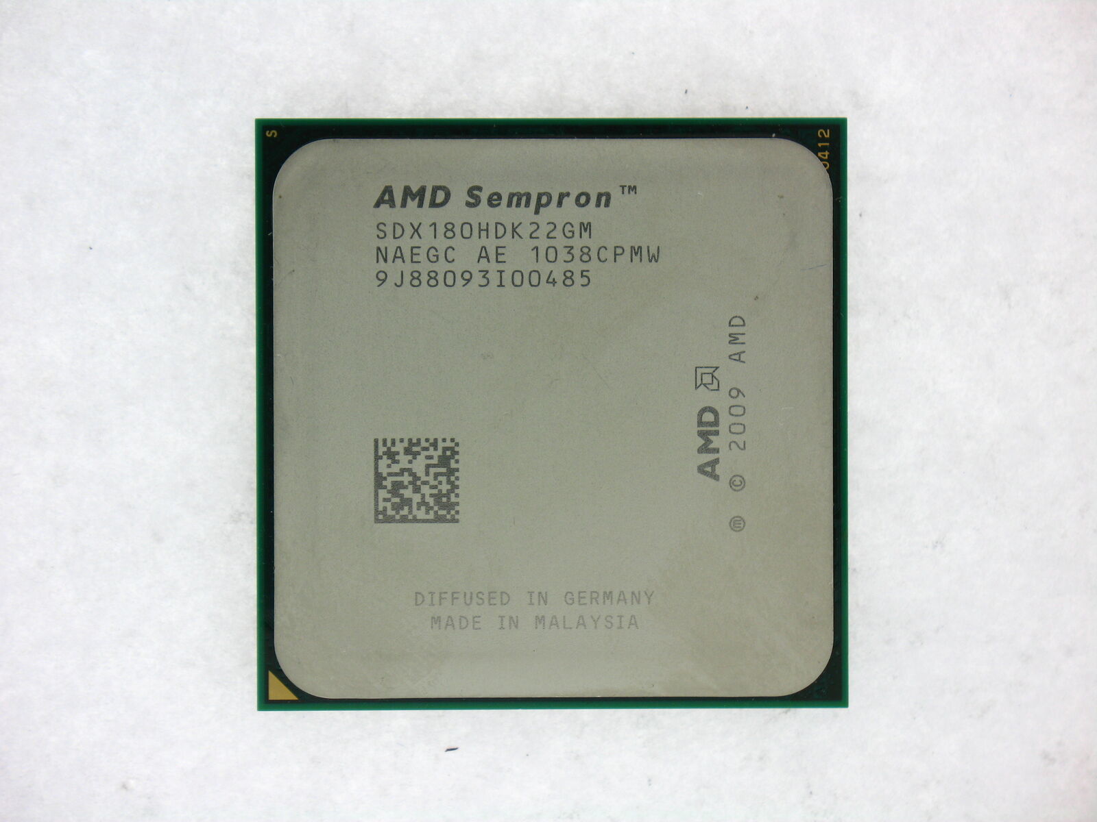 Genuine AMD Sempron 180 2.4GHZ Dual-Core (SDX180HDK22GM) Processor CPU-
show ... - $35.45