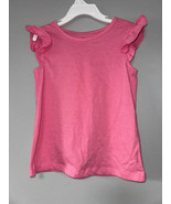 Kid&#39;s Headquarters Ruffle Sleeve T-Shirt Pink Size 5 NWOT - $21.73 CAD