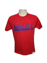 Diamond Grizzly Griptape Adult Small Red TShirt - £14.21 GBP