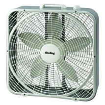 9723 20&quot; Box Fan, Non-Oscillating, 3 Speeds, 120Vac, Carrying Handle - £71.57 GBP