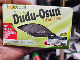 Dudu Osun Raw African Black Soap Natural Anti-Acne Fungus Eczema Psoriasis - £30.92 GBP