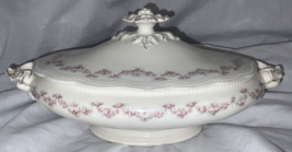 Johnson Brothers Vintage Pink Swag Footed Covered Casserole - £9.21 GBP