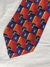 Vintage Robert Talbot Studio Tie Multicolored 100% Sold USA Made - $10.00