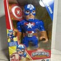 Captain America 10” Action Figure Marvel Super Hero Adventures - £15.76 GBP