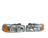 Dorman 1590141 Fits GMC Sierra Yukon Pair LH RH Headlights For 16526135 ... - £51.58 GBP