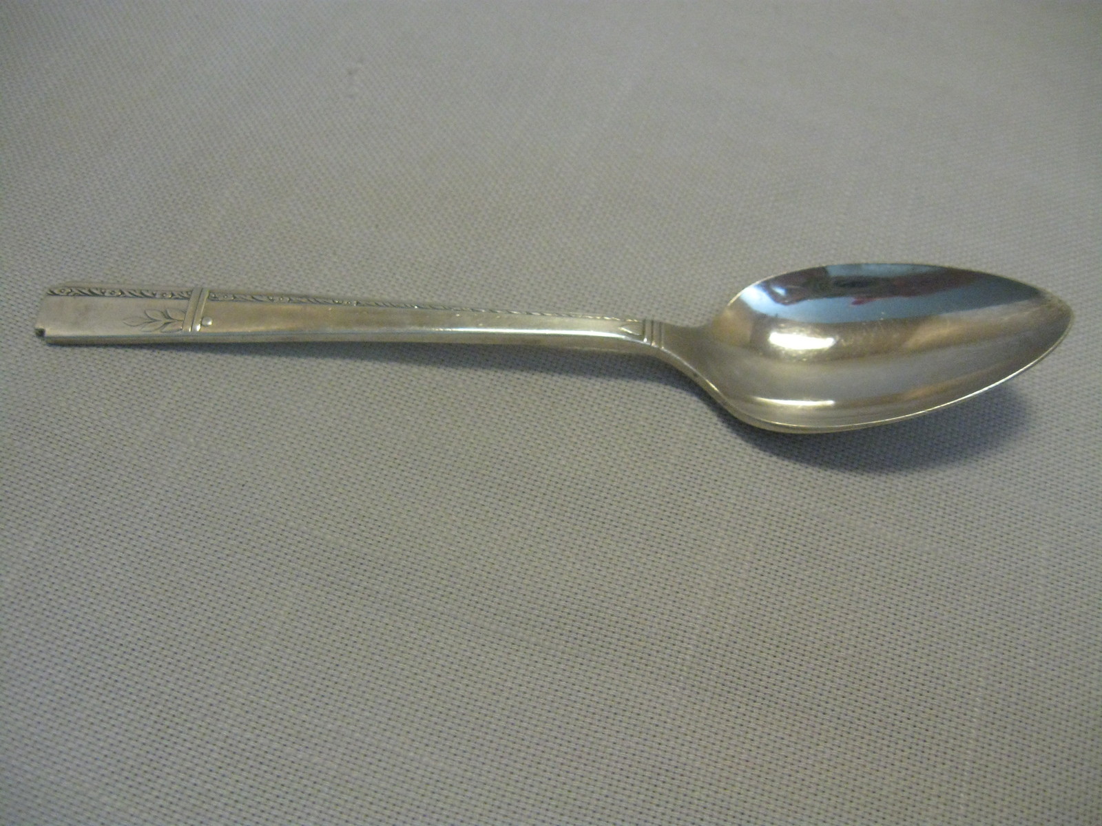 Primary image for Oneida Silver Plate Prestige Plate Grenoble Tea Spoon 1938