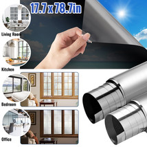 One-Way Mirror Window Film Privacy Tint Sun Uv Reflective Heat Control H... - $18.99