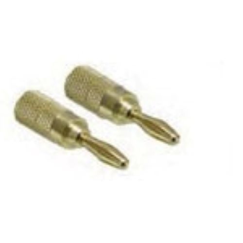 2 pack 30-1210 GC banana plug connl 1 pos crimp st cable mount - $3.37