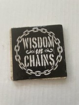 Wisdom In Chains Custom Made Drink Coaster PAHC Fury Of Five Madball Terror - £20.23 GBP