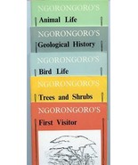 5 Ngorongoro&#39;s Booklets 1st Visitor Geological Trees Shrubs Bird &amp; Anima... - £37.38 GBP