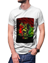 Rasta Reggae   White T-Shirt Tees For Men - £15.73 GBP