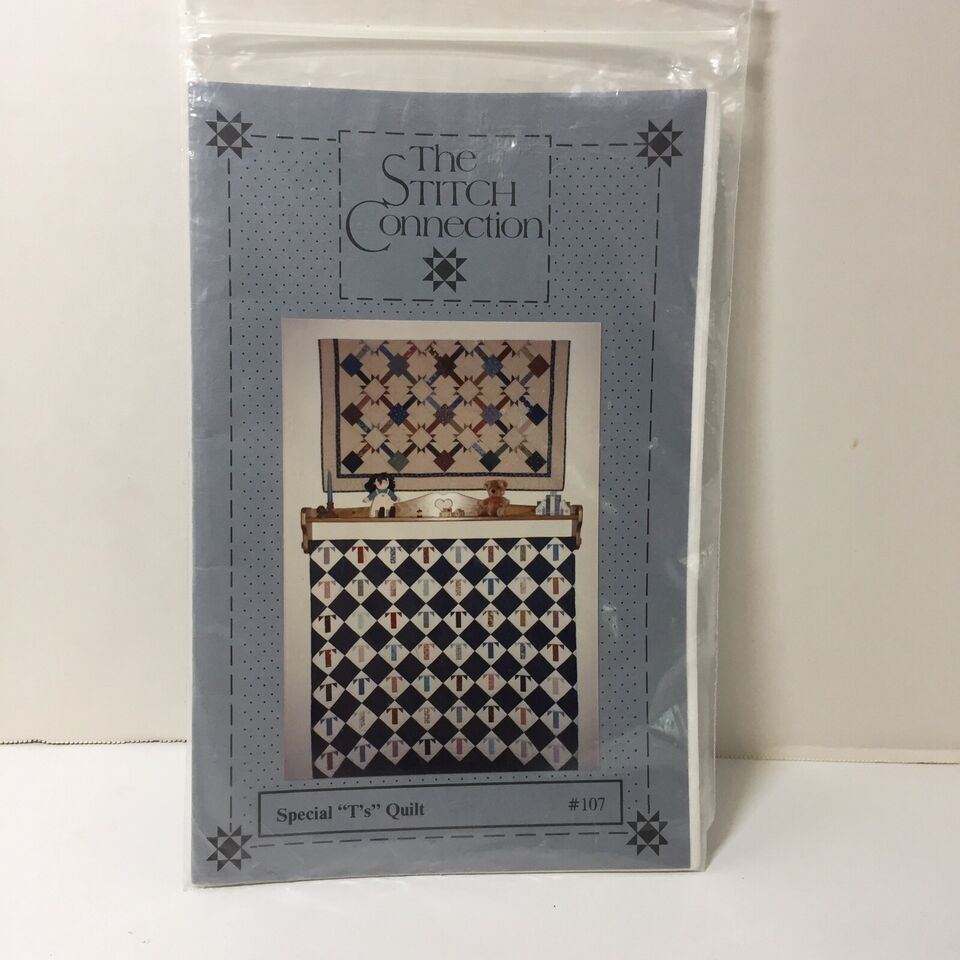 Special T's Quilt Pattern 42" x 51" The Stitch Connection - $12.86