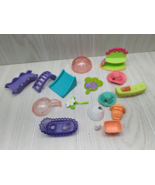 Littlest Pet Shop Whirl Around Playground purple sled hats phone counter... - £15.54 GBP