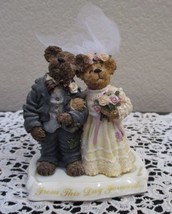 Boyds Bears &amp; Friends Bearstone Mr. &amp; Mrs. Everlove With Base - £17.07 GBP