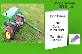 John Deere CP48 Core Pulverizer Technical Manual See Description - £18.67 GBP