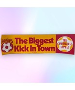 Vintage Memphis Rogues Soccer Team Bumper Sticker “The Biggest Kick in T... - £7.68 GBP