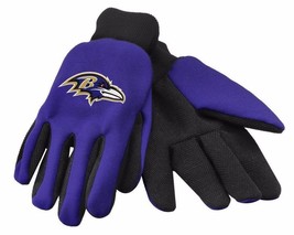 McArthur Sport Utility Work Gloves Baltimore Ravens Official NFL One Siz... - £8.26 GBP