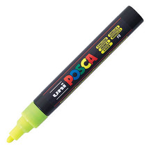 Uni Posca PC-5M Bullet Tip Paint Marker - Fluoro Yellow - £11.61 GBP