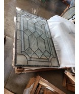 Tempered Leaded double Glass ⅝" Front Door Glass Inserts With Rectangle Frames - $422.49