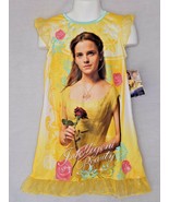 Girls Nightgown Belle Size XS 4/5 Pajamas Beauty and the Beast Disney NE... - £12.41 GBP