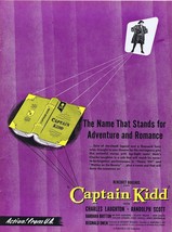 Captain Kidd 1945 ORIGINAL Vintage 9x12 Industry Ad Charles Laughton - £19.73 GBP