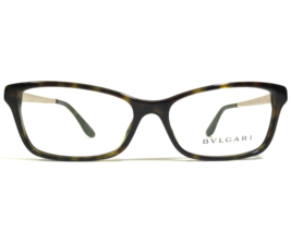 Bvlgari Eyeglasses Frames 4111-B 504 Brown Tortoise Gold Crystals 54-15-140 - £109.48 GBP