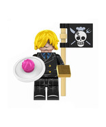 Minifigure Sanji One Piece Cartoon Tv Show Anime Custome - $7.94