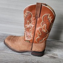 Dan Post Laredo Work Steel Toe Boots Rust Burnt Orange Cowboy 69436 Men ... - $123.31