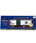 Anheuser-Busch Classic Malt Reefer #3285 00/27 Gauge Train Car New In Box - $26.47 CAD