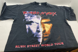 Richard Marx 1992 Rush Street World Tour Band T-Shirt Large Sportswear Tag Vtg - £27.00 GBP