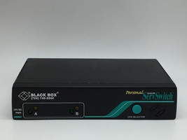 BLACK BOX 520-168-002 SW625A-R3 PERSONAL SERVSWITCH 2 PORT 6VDC/0.7A - $137.15 CAD