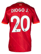 Diogo Jota Signé Rouge Liverpool F. C. Nike Football Jersey Bas - £228.83 GBP