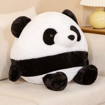 Fat Panda Plush Toys Stuffed Soft Animal Panda Bear Dolls Sofa Cushion Pillow fo - £24.93 GBP