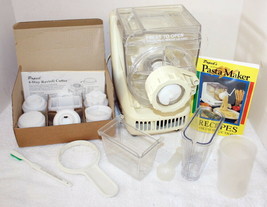 Popeil P400 Automatic Pasta Maker w/ Book and Many Accessories - $69.99
