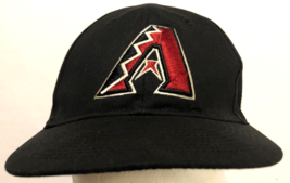 Arizona Diamondbacks Logo Boys Black Sewn MLB Baseball Strapback Cap Hat... - $8.14
