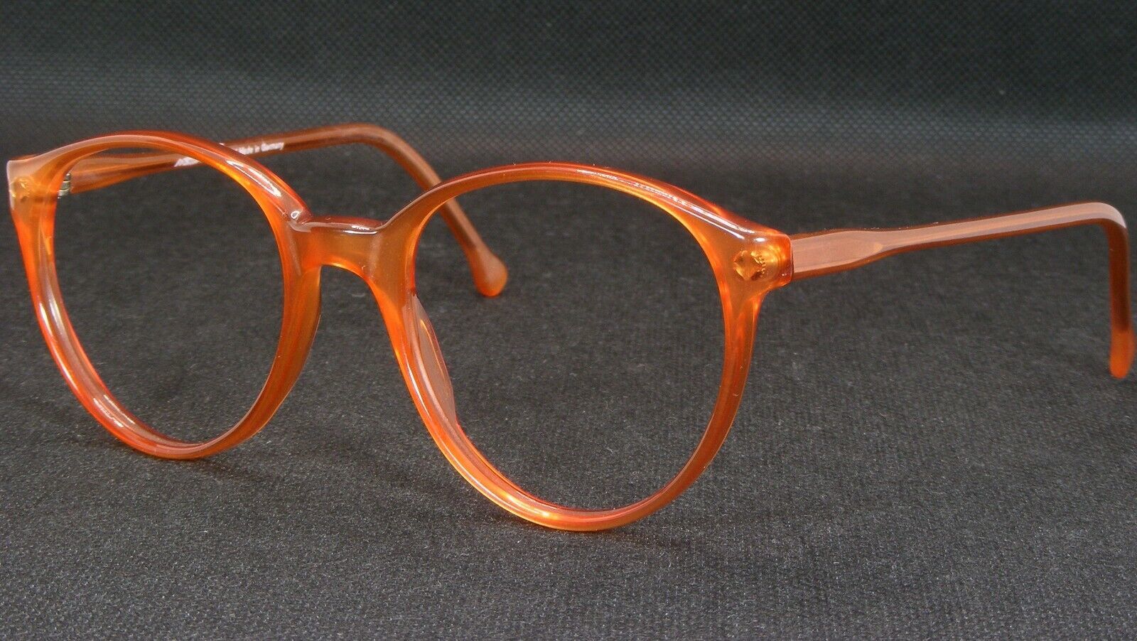 Vintage Meitzner CALW 165 Marrone Arancione Unico Raro Vista Telaio 50-1... - $67.47