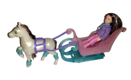 Mattel Polly Pocket - Snow Cool Sleigh Day Play Set - Used - $15.00