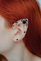 Elf ear cuffs no piercing, Fairy ear wraps, Elven earrings - $35.00+