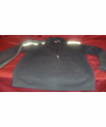 PROSPIRIT BLACK HALF ZIP UP PULLOVER FLEECE REFLECTIVE NO HOOD SWEATER XL - $23.61 CAD