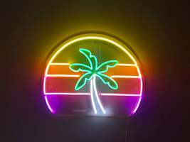 Palm Tree | LED Neon Sign - £32.12 GBP+