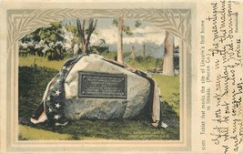 Illinois Macon County Lincoln 1st Home #51375 Tablet 1906 Postcard 20-3536 - $5.03