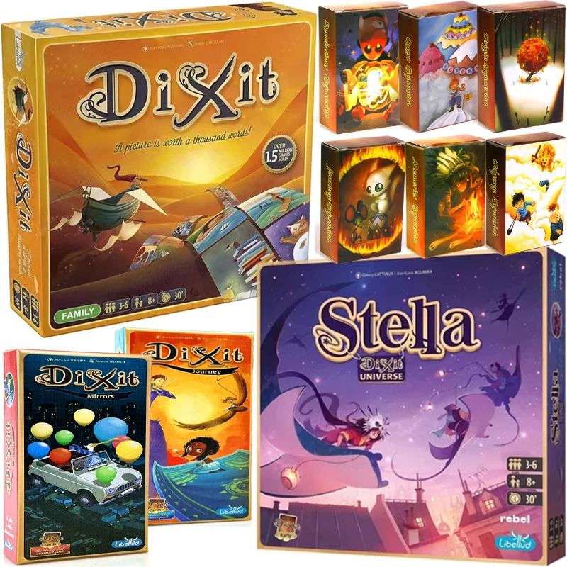 Board Game Dixit Stella English Edition Expansion Strategic Family Gathe... - £10.00 GBP+