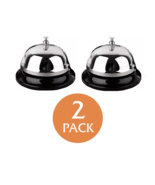 2-Pack Desk Bell Customer Service Counter Call Bells Bank  Office Reception - $18.94 CAD